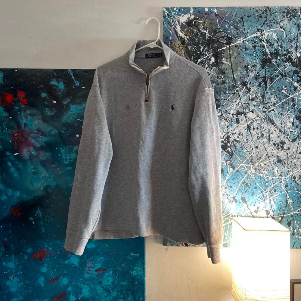 Polo Ralph Lauren Quarter Zip-Up Sweater
